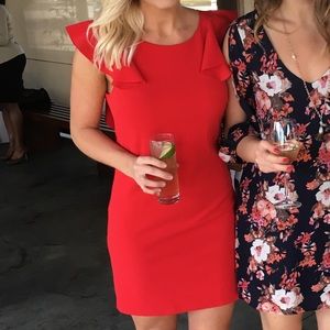 Red dress